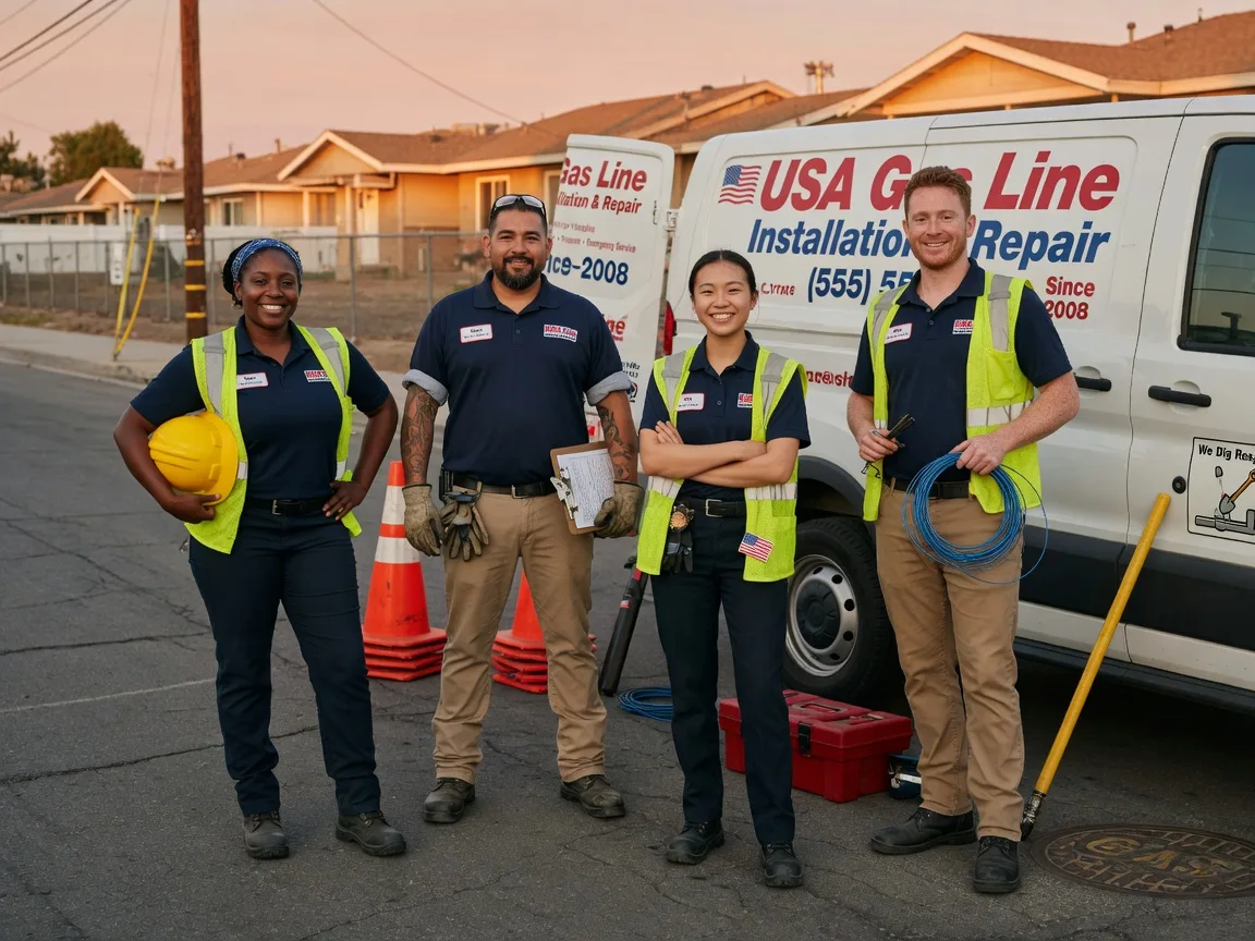 Gas Line Installation company in Alexander, IA