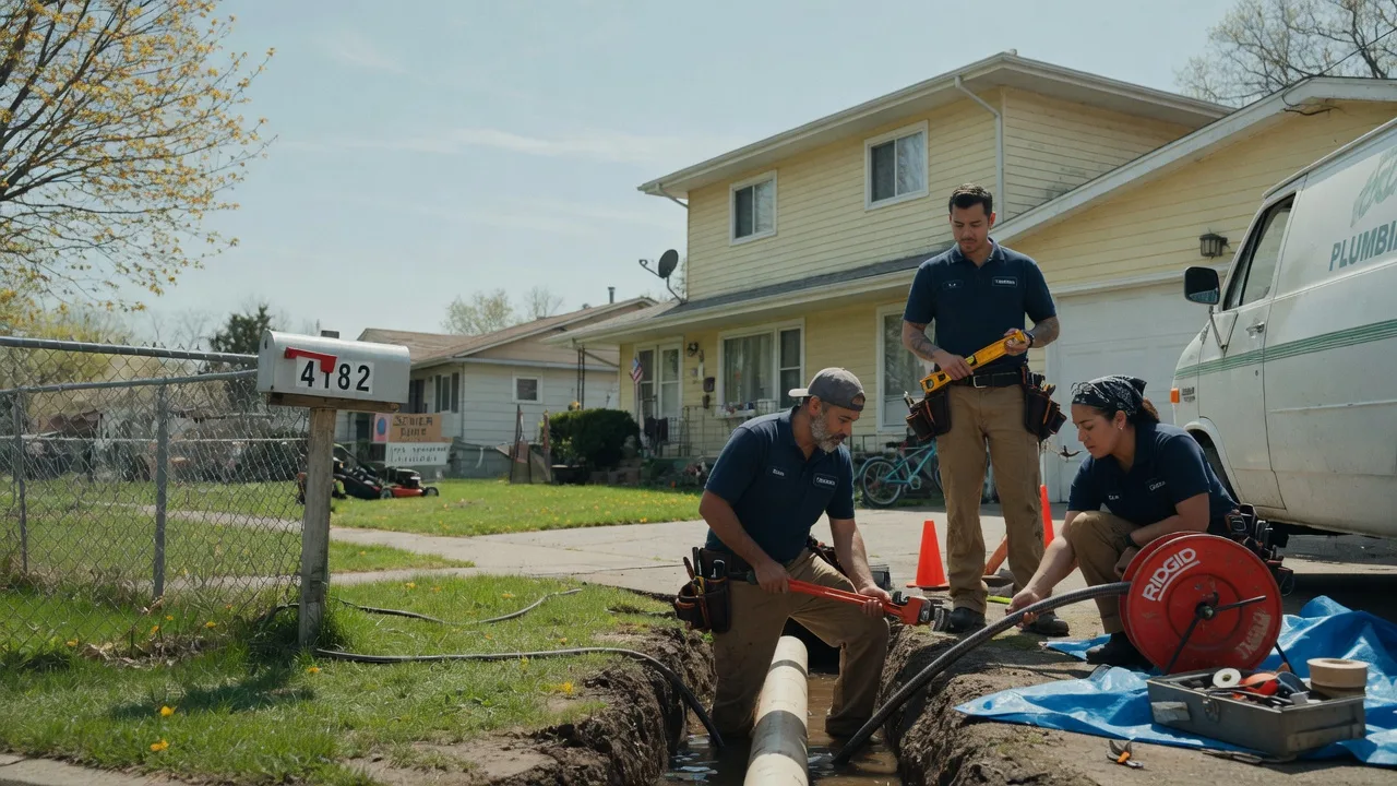 Gas Line Repair in Alexander, IA near me